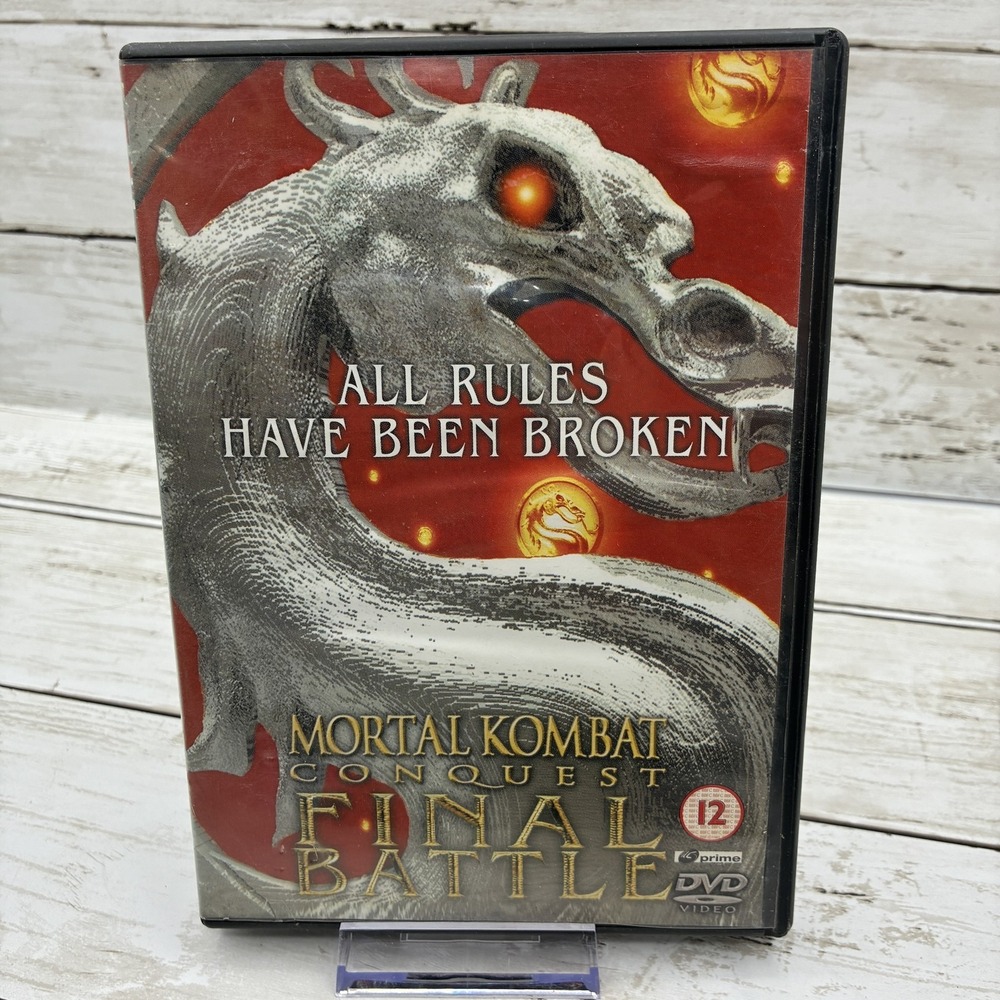 Mortal Kombat Conquest Final Battle DVD 2002 PAL Region 2 Sci-Fi Fantasy Action
